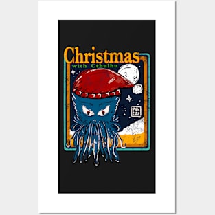 Cthulhu Christmas Posters and Art